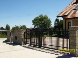 brama ogrodzeniowa teleskopowa