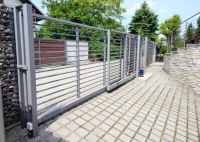 Brama ogrodzeniowa teleskopowa Migas-Door