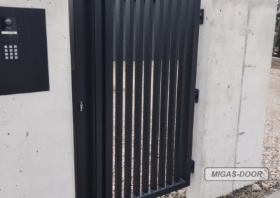 furtka wzór palisada