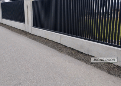 przęsła ogrodzeniowe palisadowe