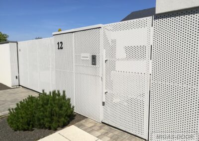 ogrodzenie, brama przesuwna i furtka indywidualny projekt